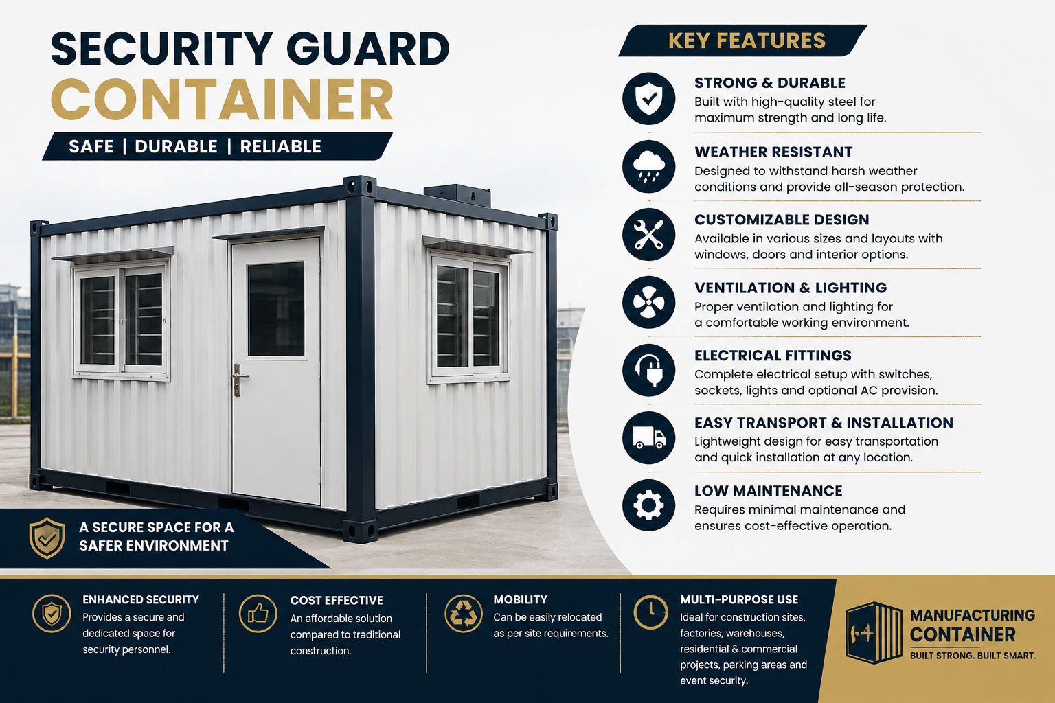 security guard container